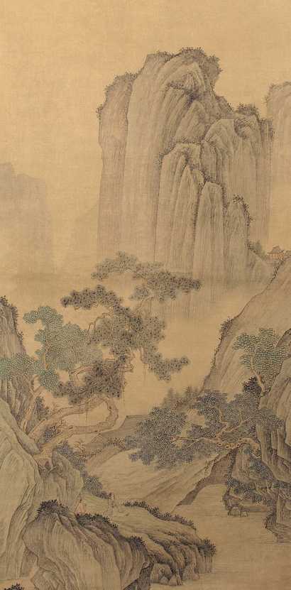 佚名 山水 立轴